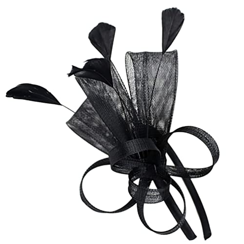 -Party-Hut, Brautschleier für Hochzeit, Braut-Kopfschmuck für Hochzeit, Damen, Kappen, Teeparty, Stirnband für Frauen, 1920, Kopfschmuck, Fascinatoren für Frauen, Teeparty, Teehut, von minkissy