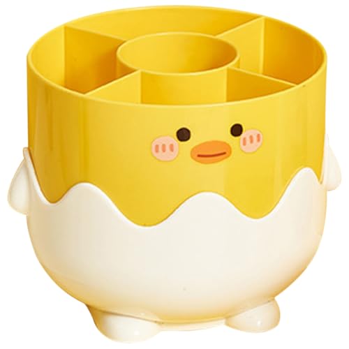 minkissy Praktischer Stilvoller Aufbewahrungsbereich Für Make-up-pinsel Schreibtisch-organizer Für Kosmetika Und Pinsel von minkissy