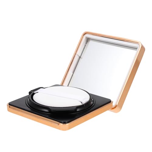 minkissy Cremebox Leer Foundation-etui Abs-material Tragbar Modisch Für Damen Farbe von minkissy