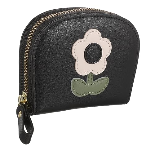 minkissy Kleine Damen-geldbörse Aus Metall Und Pu-Material Mit Kartenfächern Und Reißverschluss Kompakt Und Leicht Für Reisen Und Alltag von minkissy