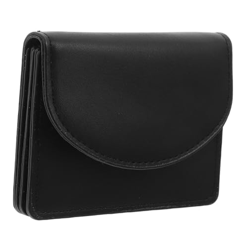 minkissy Damen Geldbörse Schlankes Kartenetui Einfach Dünn Kleine Brieftasche Trendy Geldhalter Winzig Kartenetui Damen Brieftasche Süß Für Weiblich Geldbörsen Slots Kompakt Metall Schwarz von minkissy