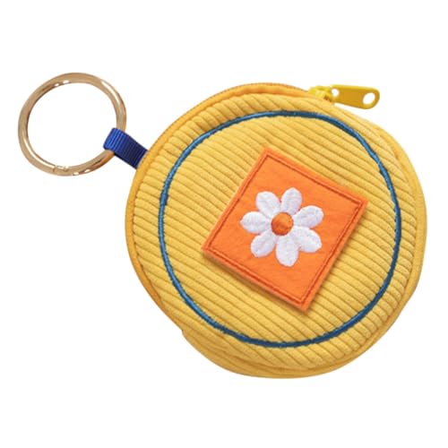 minkissy Damen Geldbörse mit Münzfach Stilvolles Portemonnaie für Unterwegs für Kleine Handtaschen Langlebig mit Einzigartigem Stickdesign von minkissy