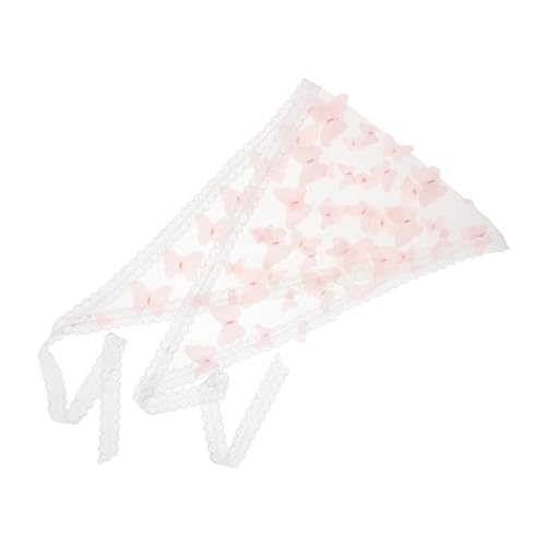 minkissy Damen Haarschal Spitze Weiches Komfortables Haarbandana für Frauen Festivals Einzigartiges Design für Stilvolle Looks von minkissy