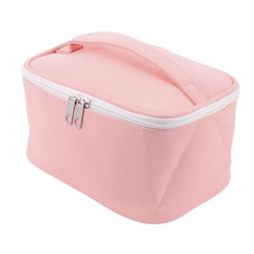 minkissy wasserdichte Kosmetiktasche Aus Hochwertigem Pu-Material Große Schminktasche Für Damen Leicht Und Tragbar Für Reisen Camping Und Outdoor-aktivitäten Vielseitige von minkissy