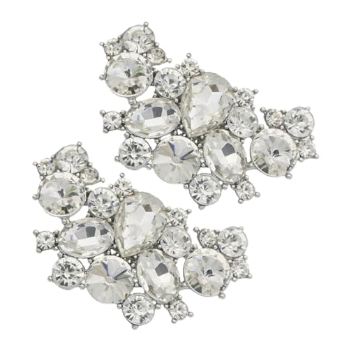 minkissy Damen Schuhschmuck mit Schmetterlingen und Blumen Abnehmbare Schnallen für High Heels und Sneaker für Partys und Besondere Anlässe von minkissy