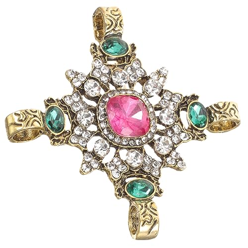 minkissy Vintage Damen Brosche Barock Stil Brosche Strass Anstecknadel für Kleidung Party Schmuck von minkissy