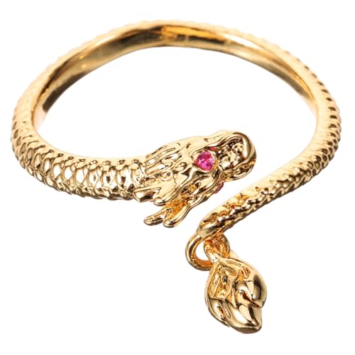 minkissy Damenring mit Einzigartigem Drachendesign Offener Fingerring aus Metall Leichter Komfortabler Schmuck für Frauen Modisches Geschenk zu Geburtstagen und Feiertagen Langlebig und von minkissy