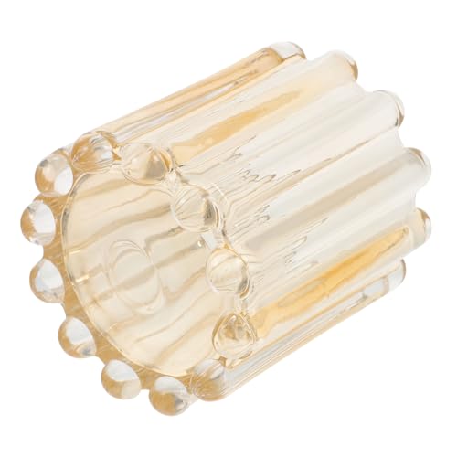 minkissy Verdickter Make-up-pinselhalter Aus Glas Organizer-deckel Große Kapazität Aufbewahrung Für Pinsel Kamm Augenbrauenstift von minkissy