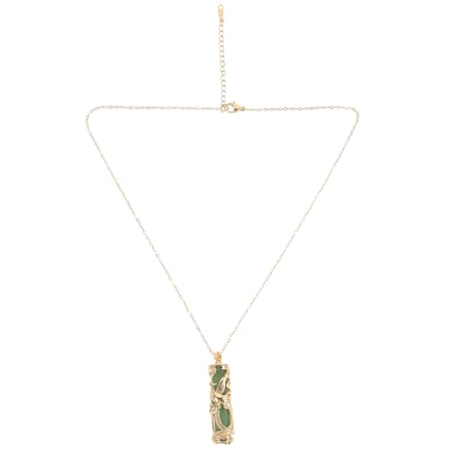 minkissy Säulenhalsanhänger Aus Titanstahl Mit Anhänger Für Damen Und Herren Als Geschenkidee Für Tägliche Dekoration Und Modeaccessoires von minkissy