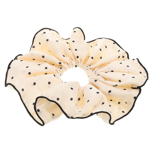 minkissy Punktspitzen-design Haargummis Für Damen Haargummis Aus Elastische Mit Spitze Haarseile Für Dickdarm-haarring Pferdeschwanzhalter Für Damenhaar von minkissy