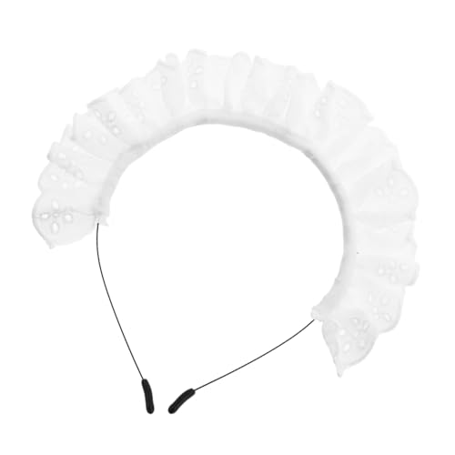 minkissy Lolita Lace Haarreif Für Damen Süßes Maid Cosplay Accessoire Vielseitiges Party-headpiece Mit Charmantem Design Für Kostüme Und Auftritte Bequemer Spitze Gefertigt von minkissy
