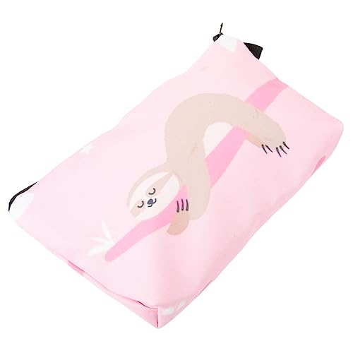 minkissy Digitaldruck-faultier Schminktaschen Für Reisende Frauen Beutel Für Menstruationstassen Reisetasche Rasierbeutel Clutch Für Damen Polyester Fräulein Aufbewahrungskiste Tragbar von minkissy