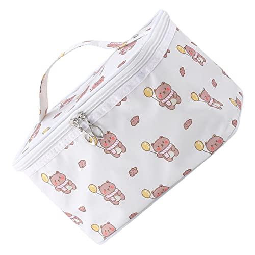 minkissy Portable Kosmetiktasche Für Große Kapazität Organisation Von Toilettenartikeln Und Make-up Für Damen Und Für Urlaub Geschäftsreisen Und von minkissy