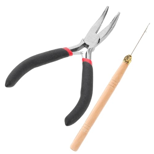 minkissy Dreadlock Häkelzöpfe Satz Mit Zangen Und Häkelnadeln Langlebiges Holzgriff Werkzeug Für Haarverlängerungen Geeignet Für Kreative Frisuren Im Salon Und Haushalt minkissy Dreadlock Häkelzöpfe Satz Mit Zangen Und Häkelnadeln Langlebiges Holzgriff Werkzeug Für Haarverlängerungen Geeignet Für Kreative Frisuren Im Salon Und Haushalt von minkissy