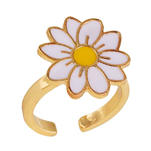 minkissy Drehbarer Fingerring Aus Hochwertiger Mit Rotierenden Kugeln Verstellbar Für Junge Mädchen Und Erwachsene Stressabbau Und Angst Relief-schmuck von minkissy