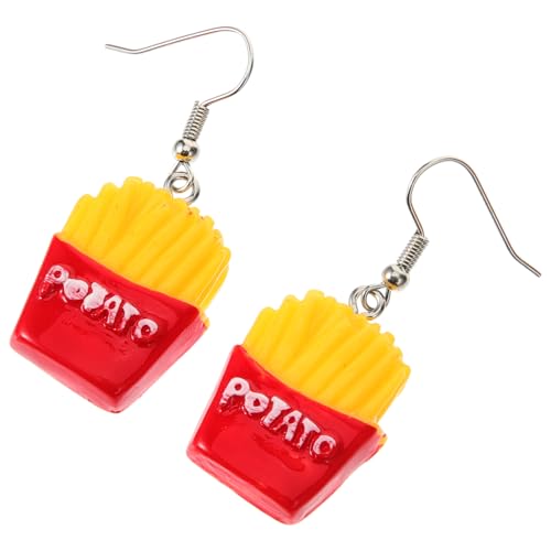 minkissy Einfache Cartoon Ohrstecker Pommes Frites Form Lustige Harz Ohrringe für Damen Hautfreundlich für minkissy Einfache Cartoon Ohrstecker Pommes Frites Form Lustige Harz Ohrringe für Damen Hautfreundlich für von minkissy