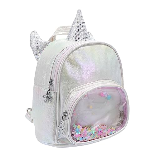 minkissy Einhorn-aufbewahrungsrucksack Für Mädchen Outdoor-Rucksack Leicht Und Tragbar Mit Verstellbaren Trägern Hübsch Und Modisch Für Tägliche Organisation von minkissy