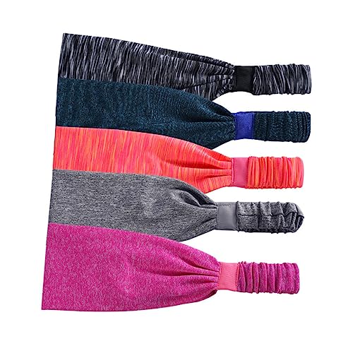 minkissy Yoga Stirnband Aus Weichem Material Sport-stirnband Für Damen Und Herren Feuchtigkeitsableitendes Bandana-haarband Einheitsgröße Mit Unisex-design Passt Für Laufen Fitness Und Reis von minkissy