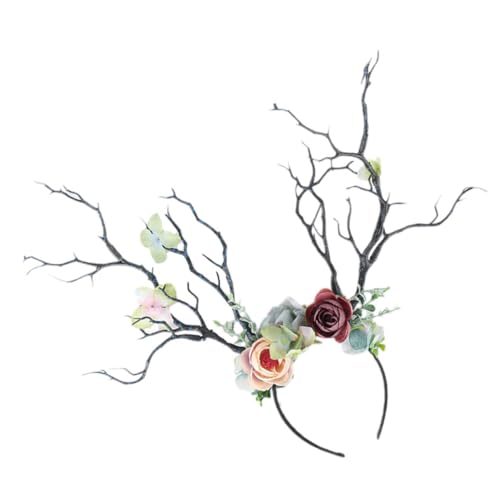 minkissy Geweih Kopfschmuck Weihnachts Rentier Geweih Stirnband Weihnachts-kopfschmuck Elch-haarreif Aus Hochwertigem Material von minkissy