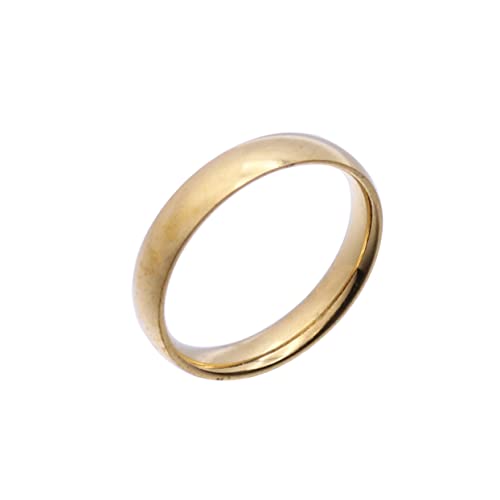 minkissy Eleganter für Damen und Herren Glatte Oberfläche Innendurchmesser Modischer Single Index Finger Ring Allergikerfreundlich Vielseitig Kombinierbarer Schmuck von minkissy