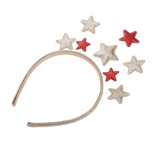 minkissy Elegantes Weihnachts-haarband Mehrfarbig Elastisch Für Partys Weihnachtsfeiern von minkissy