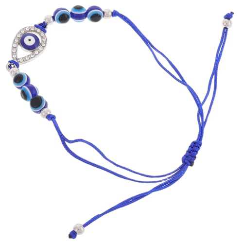 minkissy Evil Eye Armband Perlen Modisches Handgefertigtes Glücksarmband mit Mystischem für Damen Herren für Symbol für Wohlstand von minkissy