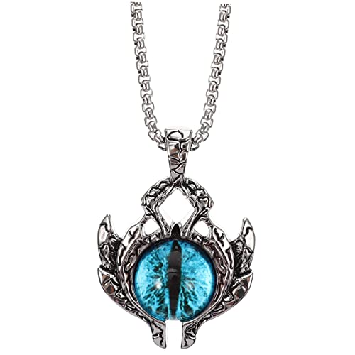 minkissy Evil Eye Halskette mit Blauem Anhänger Modisches Schutzamulett für Frauen und Männer Langlebiges Unisex Schmuckstück Geschenkidee für Geburtstag und Alltag von minkissy