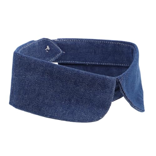 minkissy Vielseitiger Jeanskragen Abnehmbarer Gefälschter Chokerkragen Atmungsaktives Blusen-top-accessoire von minkissy