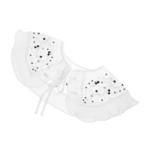 minkissy Falscher Kragen Kunstkragen Damen Falscher Kragen Für Damen Kunstkragen Nylon Weiß minkissy Falscher Kragen Kunstkragen Damen Falscher Kragen Für Damen Kunstkragen Nylon Weiß von minkissy