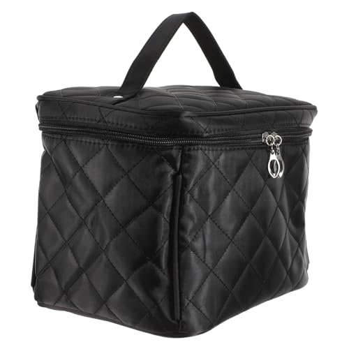 minkissy Faltbare Kosmetiktasche mit Spiegel Großer Wasserdichter Kulturbeutel Multifunktionaler Make up Organizer für Reisen und Camping Praktische Aufbewahrungstasche für Damen und von minkissy