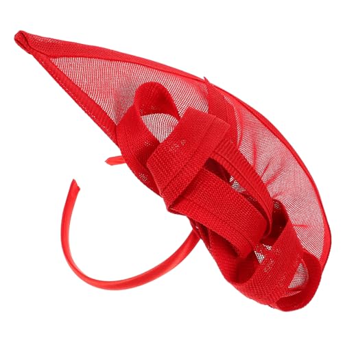 minkissy Damenhut Fascinator-topper Mit Mesh Kleinem Hut Für Hochzeiten Maskeraden Partys Und Cocktails Einfach Zu Tragen Stylen von minkissy