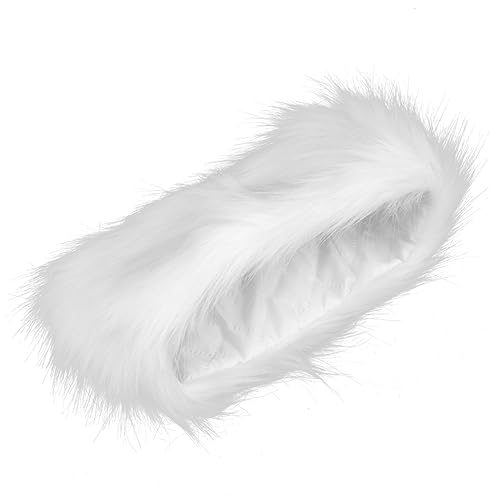 minkissy Fell Stirnband für Damen Warmes Kopftuch Kunstfell Einheitsgröße und Leicht Winter Kopfbedeckung für Kaltes Wetter von minkissy