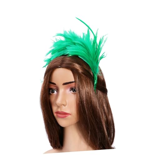 minkissy Kopfschmuck Für Die Braut Kopfschmuck Für Den Abschlussball Kopfbedeckung St Patricks Day Boppers Irische Partybopper Kopfschmuck Für Frauen Braut Kopfschmuck Haar Stirnband von minkissy