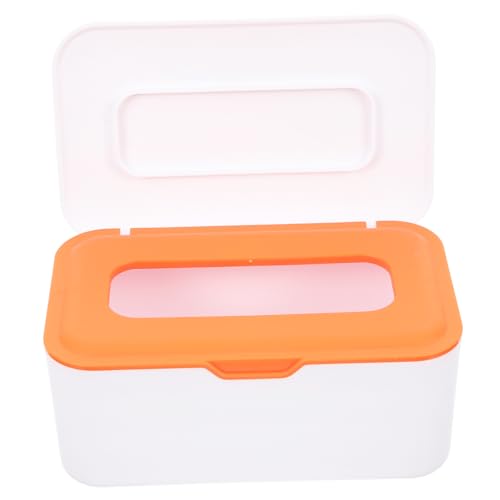 minkissy Feuchttücherbox Für Babytücher Aus Robustem Tragbarer Feuchttücherspender Mit Einfacher Entnahme Geeignet Für Schlafzimmer Wohnzimmer Und Küche von minkissy