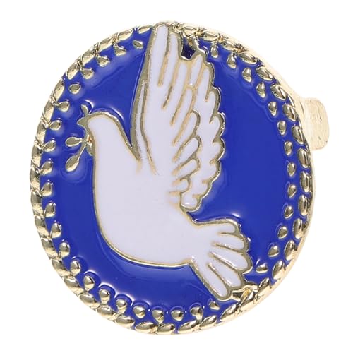 minkissy Friedenstauben-anstecknadel Aus Langlebigen Materialien Elegantes Design Für Kleidung Rucksäcke Taschen Und Hüte Als Stilvolles Accessoires Für Feiertage von minkissy