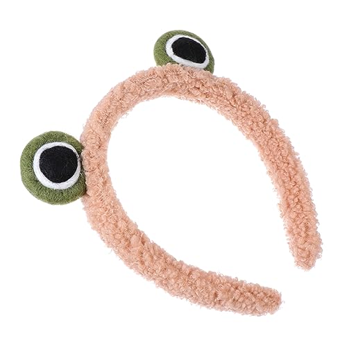 minkissy Frosch Stirnband Froschaugen-design Für Junge Mädchen Bezaubernd Und Angenehm Zu Tragen Für Tier-cosplay Und Mottopartys von minkissy