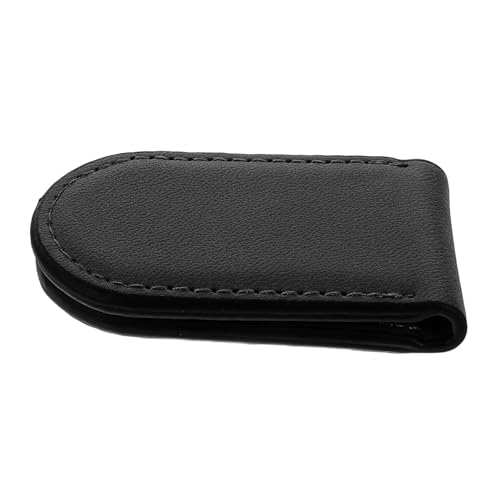 minkissy Kartenaufbewahrungsclip Aus Robustem Pu-Material Tragbarer Geldclip Mit Magnetischer Befestigung Für Büro Reisen Und Täglichen Gebrauch Praktischer Datei Und Scheckclip von minkissy