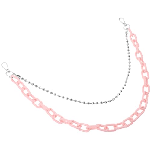 minkissy Hip-hop-taillenkette Aus Acryl Und Eisen Modische Geometrische Kette Mit Runden Perlen Langlebiger Schmuck Für Erwachsene Geeignet Für Partys Und Reisen von minkissy