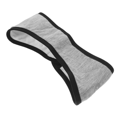 minkissy Geräuschunterdrückung Warme Ohrenschützer-stirnband-schlafmaske Für Männer Und Frauen Weiches Gemütliches Material Hellgrau von minkissy