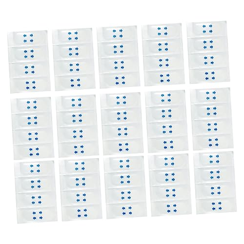 minkissy 120 Stück Unsichtbare Gesichts Lifting Aufkleber V-form Facelifting Tape Selbstklebende Hautstraffung Für Gesicht Und Hals Für Sofortige Faltenentfernung von minkissy