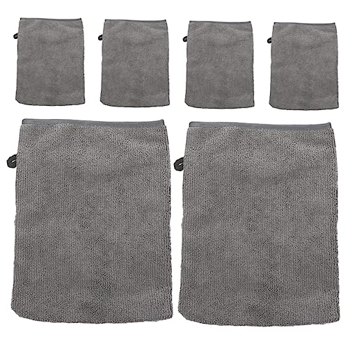 minkissy Wiederverwendbare Make-up-entferner-handschuhe 6-teiliges Set Zum Entfernen Von Gesichts- Und Augen-make-up von minkissy