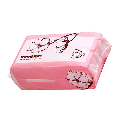 minkissy Gesichtsreinigungstücher Feuchte Und Trockene Verwendung Einweg Make up Entferner Aus 100% Sanft Und Hypoallergen Für Eine Gründliche Gesichtsreinigung von minkissy