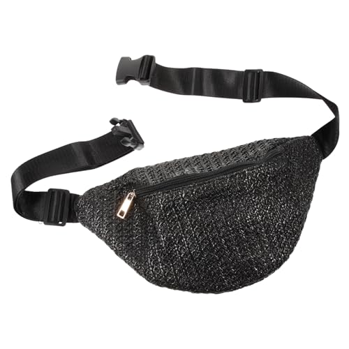 minkissy Woven Waist Bag Für Damen Verstellbare Gürteltasche Fanny Pack Eleganter Gürtelbeutel Für Und Outdoor-aktivitäten von minkissy