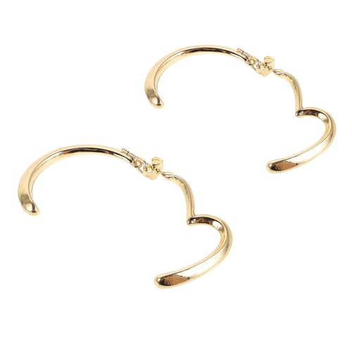 minkissy Herzförmige Creolen Aus Gold Unregelmäßige Tropfenohrringe Für Frauen Großes Statement-design Passend Zu Alltag Und Abendkleidung Leicht Und Angenehm Zu Tragen minkissy Herzförmige Creolen Aus Gold Unregelmäßige Tropfenohrringe Für Frauen Großes Statement-design Passend Zu Alltag Und Abendkleidung Leicht Und Angenehm Zu Tragen von minkissy