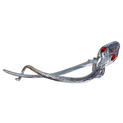 minkissy Große Haarklammer Schlange Design Stabiles Material Schmerzfrei für Dickes Langes Haar Damen Vielseitig für Alltag Party Hochzeit Frisuren von minkissy