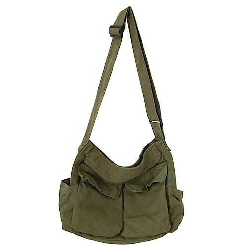 minkissy Große Kapazität Canvas Schultertasche für Damen Stilvolle Umhängetasche für Besondere Anlässe Leicht Tragbar Geschenkidee minkissy Große Kapazität Canvas Schultertasche für Damen Stilvolle Umhängetasche für Besondere Anlässe Leicht Tragbar Geschenkidee von minkissy