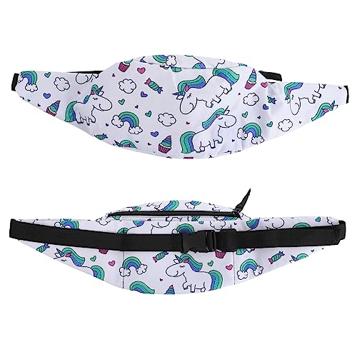 minkissy Gürteltasche Fanny Beutel Klein Hüfttasche Für Damen wasserdichte Hüfttasche Taille Aufbewahrungstasche Umhängetasche Brusttasche Bauchtasche Polyester von minkissy