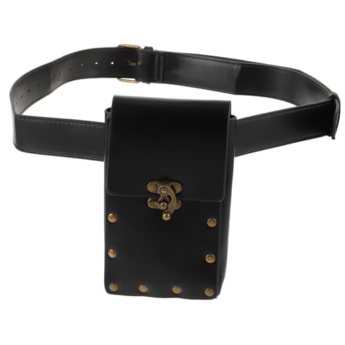 minkissy Gürteltasche Hüfttasche Stylische Hüfttasche Multifunktionale Gürteltasche Punk- Damen- Outdoor- von minkissy