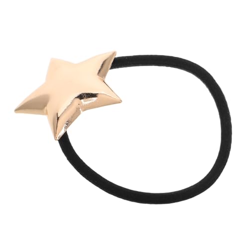 minkissy Haargummis Mit Dreieckiger Spitze Aus Metall Haarmanschetten-wickelgummis Haargummis Für Dickes Haar Haarknotenhalter Haarband Für Frauen von minkissy