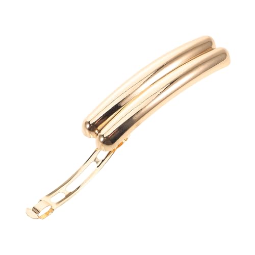 minkissy Kreative Haarnadeln Für Frauen Hochwertige Metall-haarspangen Gold Und Silber Stilvolle Gebogene Clips Für Für Hochzeiten Und Alltagslooks von minkissy